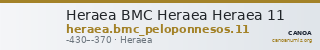 Heraea BMC Heraea Heraea 11 — CANOA