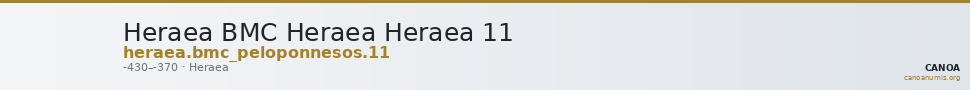 Heraea BMC Heraea Heraea 11 — CANOA