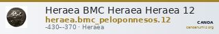 Heraea BMC Heraea Heraea 12 — CANOA