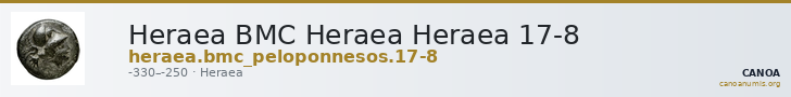 Heraea BMC Heraea Heraea 17-8 — CANOA