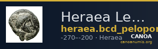 Heraea Leu 96 (2006, BCD) 1370.2_1371.3 — CANOA