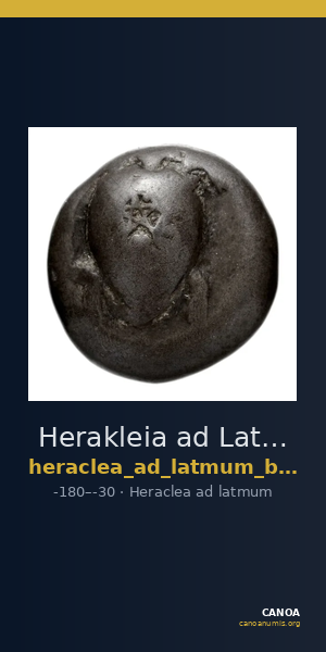 Herakleia ad Latmum Babelon 1898 (Inv. Waddington) 1695 — CANOA