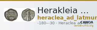Herakleia ad Latmum BMC Heraclea ad Latmum 10 — CANOA