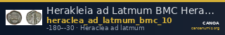Herakleia ad Latmum BMC Heraclea ad Latmum 10 — CANOA