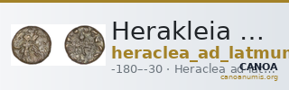 Herakleia ad Latmum BMC Heraclea ad Latmum 12 — CANOA