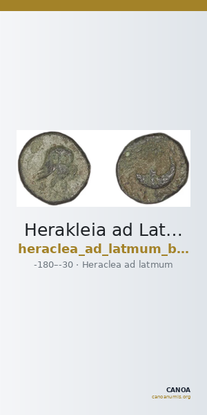 Herakleia ad Latmum BMC Heraclea ad Latmum 13-4 — CANOA