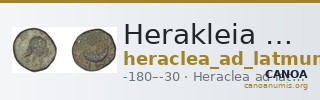 Herakleia ad Latmum BMC Heraclea ad Latmum 13-4 — CANOA