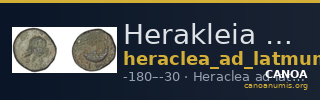 Herakleia ad Latmum BMC Heraclea ad Latmum 13-4 — CANOA