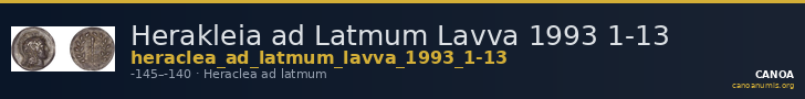 Herakleia ad Latmum Lavva 1993 1-13 — CANOA