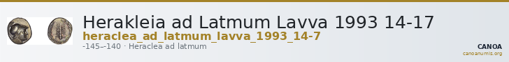 Herakleia ad Latmum Lavva 1993 14-17 — CANOA