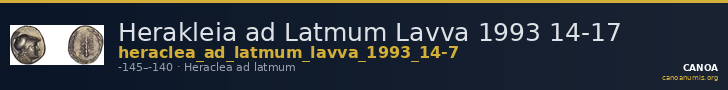 Herakleia ad Latmum Lavva 1993 14-17 — CANOA