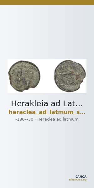 Herakleia ad Latmum SNG Munich 449 — CANOA