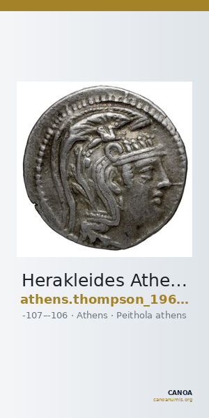 Herakleides Athens Thompson 1961 745bis, 747bis-758 — CANOA