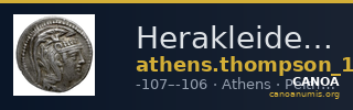 Herakleides Athens Thompson 1961 745bis, 747bis-758 — CANOA