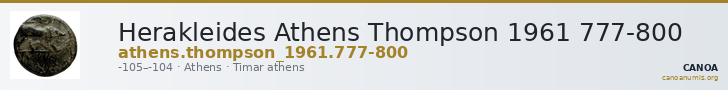 Herakleides Athens Thompson 1961 777-800 — CANOA