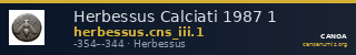 Herbessus Calciati 1987 1 — CANOA