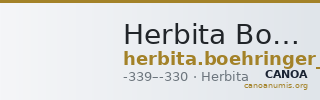 Herbita Boehringer 1981 a-b — CANOA