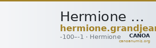 Hermione Grandjean 1990 Emission 16 — CANOA