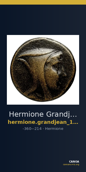 Hermione Grandjean 1990 Emission 9b — CANOA