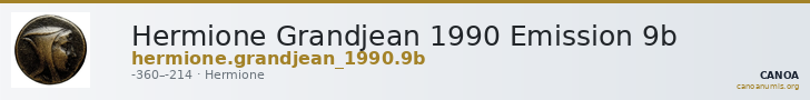 Hermione Grandjean 1990 Emission 9b — CANOA