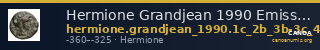 Hermione Grandjean 1990 Emissions 1c_2b_3b-3c_4b-4c_9c-11 — CANOA