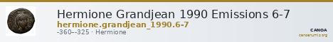Hermione Grandjean 1990 Emissions 6-7 — CANOA