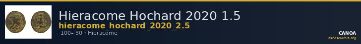 Hieracome Hochard 2020 1.5 — CANOA