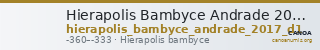Hierapolis Bambyce Andrade 2017 D1 — CANOA