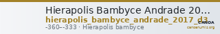Hierapolis Bambyce Andrade 2017 D3 — CANOA