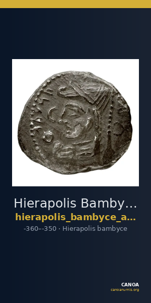 Hierapolis Bambyce Andrade 2017 Series 2-3 — CANOA