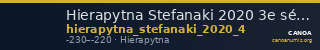 Hierapytna Stefanaki 2020 3e série ; groupe I ; émission 4 (catalogue n° 7) — CANOA