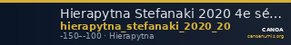 Hierapytna Stefanaki 2020 4e série ; groupe III ; émission 20 (catalogue n° 146-148) — CANOA
