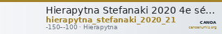 Hierapytna Stefanaki 2020 4e série ; groupe IV ; émission 21 (catalogue n° 149-166) — CANOA
