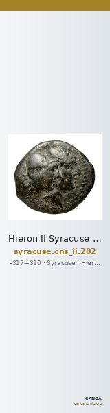 Hieron II Syracuse Calciati 1986 202 — CANOA