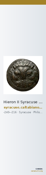 Hieron II Syracuse Caltabiano 1997 220-225 — CANOA