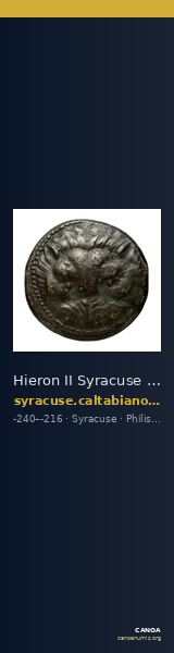 Hieron II Syracuse Caltabiano 1997 220-225 — CANOA