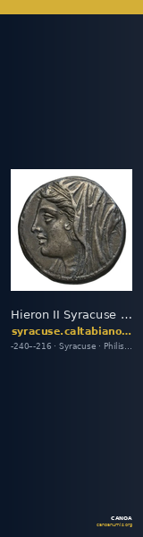 Hieron II Syracuse Caltabiano 1997 228-238 — CANOA