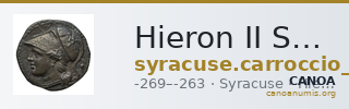 Hieron II Syracuse Carroccio 1994 1-32 — CANOA