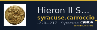 Hieron II Syracuse Carroccio 1994 16-58 — CANOA