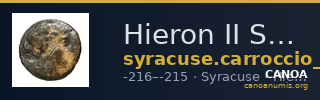 Hieron II Syracuse Carroccio 1994 pl_XV_L-M — CANOA