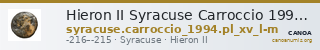 Hieron II Syracuse Carroccio 1994 pl_XV_L-M — CANOA