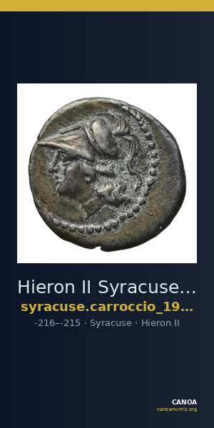 Hieron II Syracuse Carroccio 1994 pl_XV_N-O — CANOA