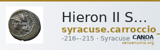 Hieron II Syracuse Carroccio 1994 pl_XV_N-O — CANOA