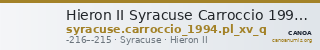 Hieron II Syracuse Carroccio 1994 pl_XV_Q — CANOA
