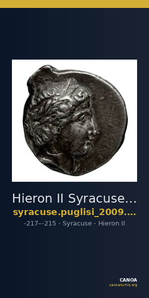Hieron II Syracuse Puglisi 2009 341 — CANOA