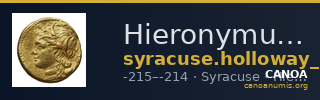 Hieronymus of Syracuse Syracuse Holloway 1969 2_17_39_53-54 — CANOA