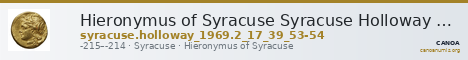 Hieronymus of Syracuse Syracuse Holloway 1969 2_17_39_53-54 — CANOA
