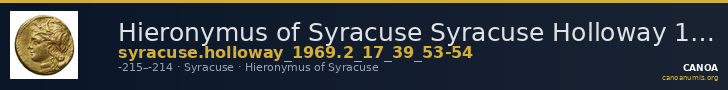 Hieronymus of Syracuse Syracuse Holloway 1969 2_17_39_53-54 — CANOA