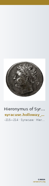 Hieronymus of Syracuse Syracuse Holloway 1969 3-16_18-38_40-52_55-60 — CANOA