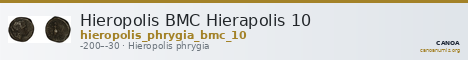 Hieropolis BMC Hierapolis 10 — CANOA